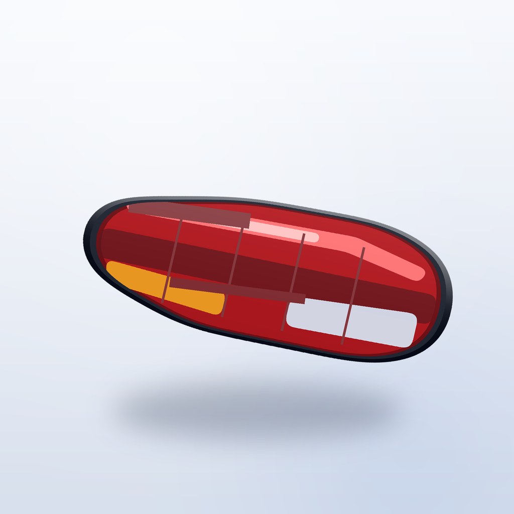 Toyota Fielder Tail Lamp – Left (LED Type) — view 2